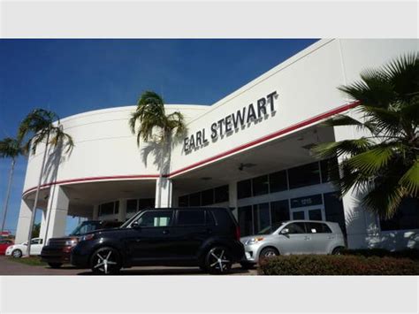 Earl stewart dealership - My email address is earl@estoyota.com and you can call or text me at 561 358-1474. Finally, I look at dealers who are affiliated with TrueCar, www.TrueCar.com. In full disclosure, I’m a TrueCar dealer, stockholder, and a member of their national dealer council. Being a TrueCar dealer doesn’t get a dealer on my Good Dealer List, but it is a ...